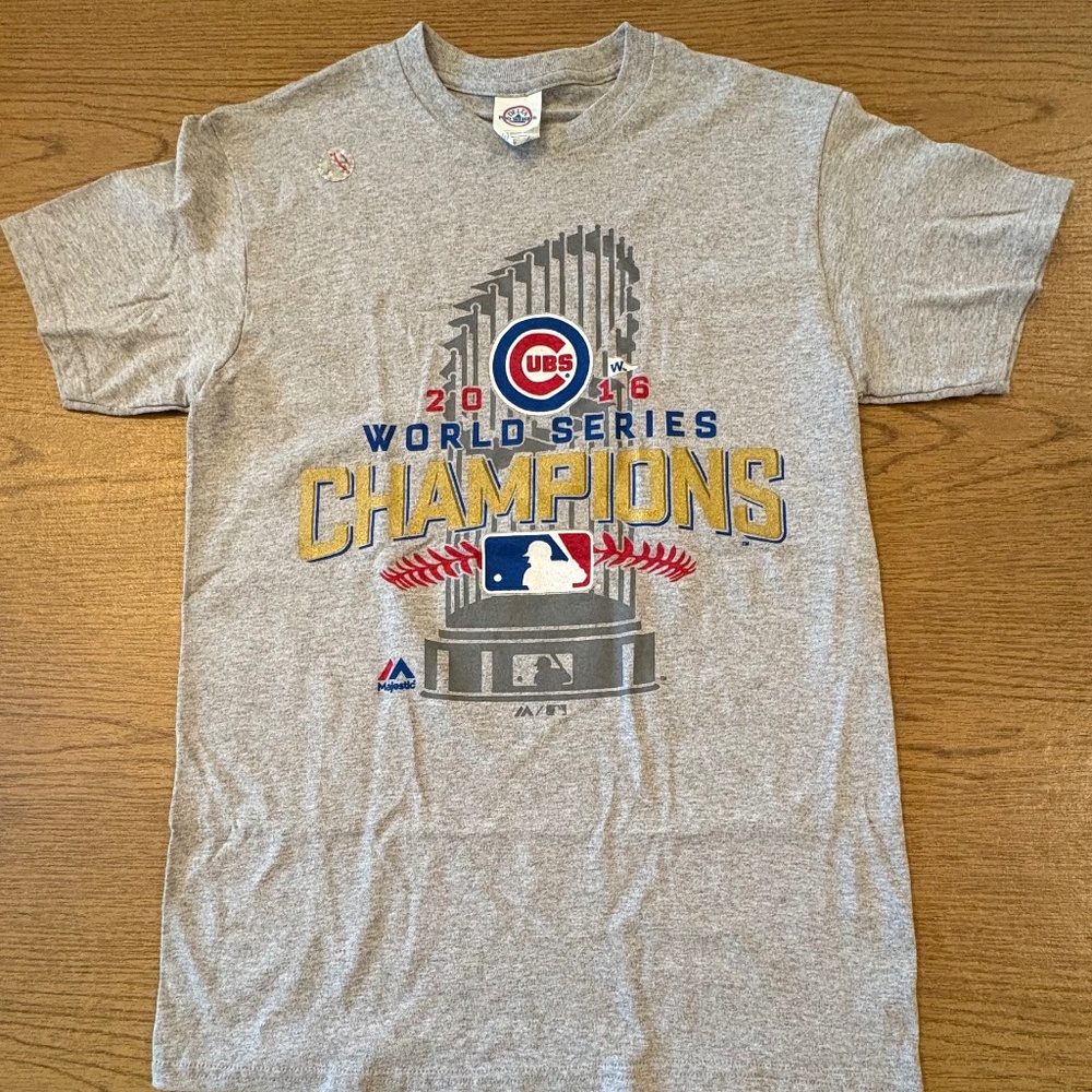 Delta Pro Weight Chicago Cubs 2016 World Series Champions T-Shirt